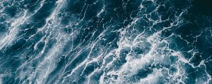 Превью обои море, вода, волны, текстура, синий