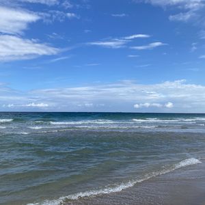 Превью обои море, вода, волны, берег, пейзаж