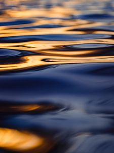 Превью обои море, вода, волны, блики, текстура