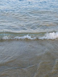 Превью обои море, волна, рябь, природа