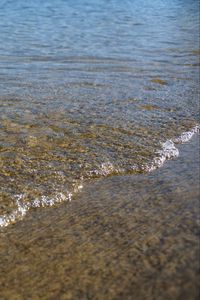 Превью обои море, волна, вода, дно