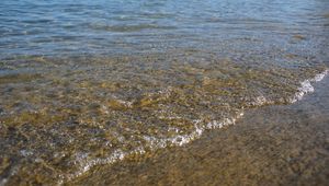 Превью обои море, волна, вода, дно