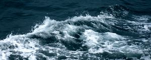 Превью обои море, волны, пена, брызги