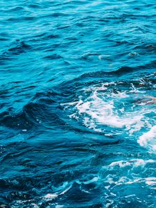 Превью обои море, волны, пена, прибой