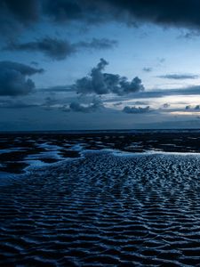 Превью обои море, волны, пляж, песок, пейзаж