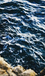 Превью обои море, волны, прибой, камни