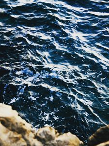Превью обои море, волны, прибой, камни