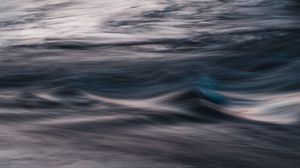 Превью обои море, волны, рябь, вода