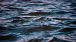 Превью обои море, волны, вода, волнистый, рябь