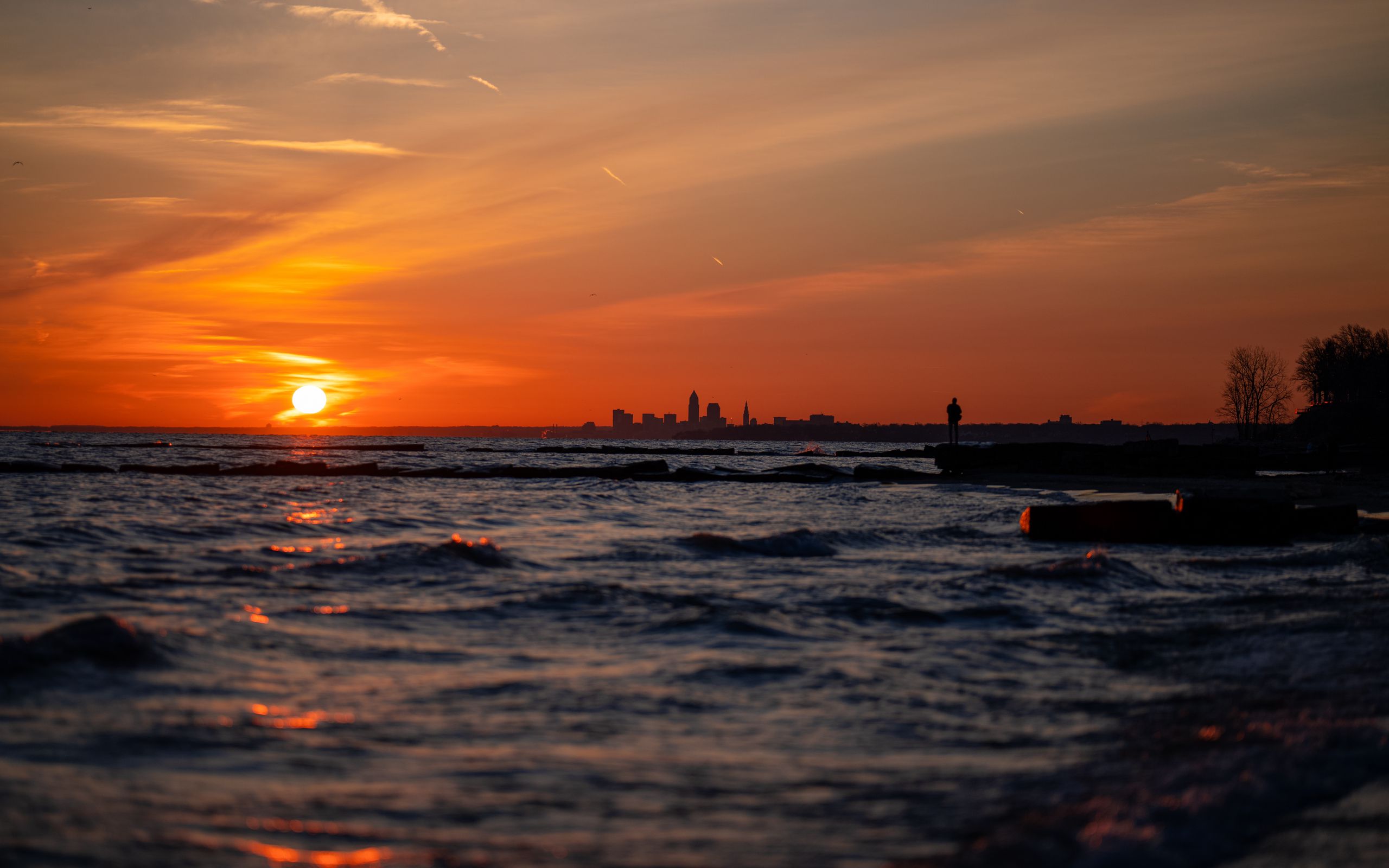 владивосток закат на море