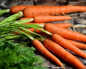 Превью обои морковь, овощи, урожай