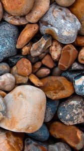 Превью обои морские камни, форма, галька, поверхность