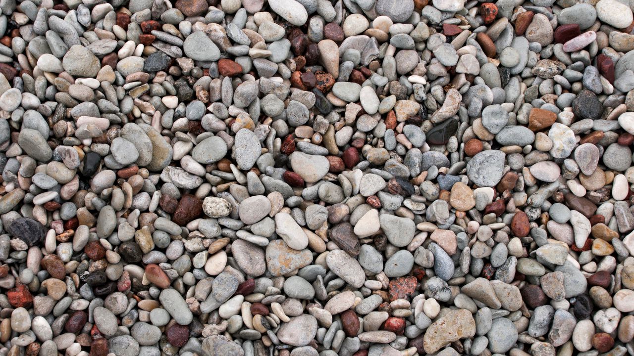 Обои морские камни, галька, формы