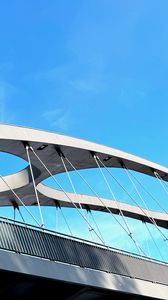 Превью обои мост, архитектура, небо, изгибы