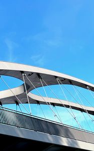 Превью обои мост, архитектура, небо, изгибы