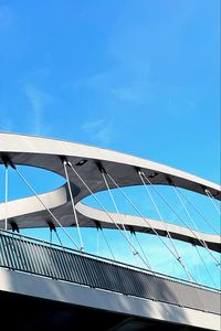 Превью обои мост, архитектура, небо, изгибы