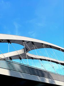 Превью обои мост, архитектура, небо, изгибы