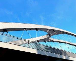 Превью обои мост, архитектура, небо, изгибы