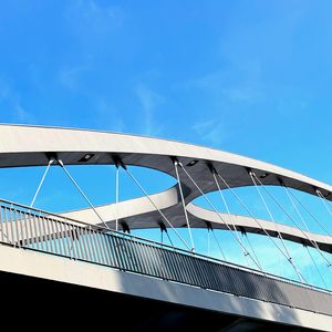Превью обои мост, архитектура, небо, изгибы