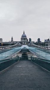 Превью обои мост, архитектура, здания, город, лондон