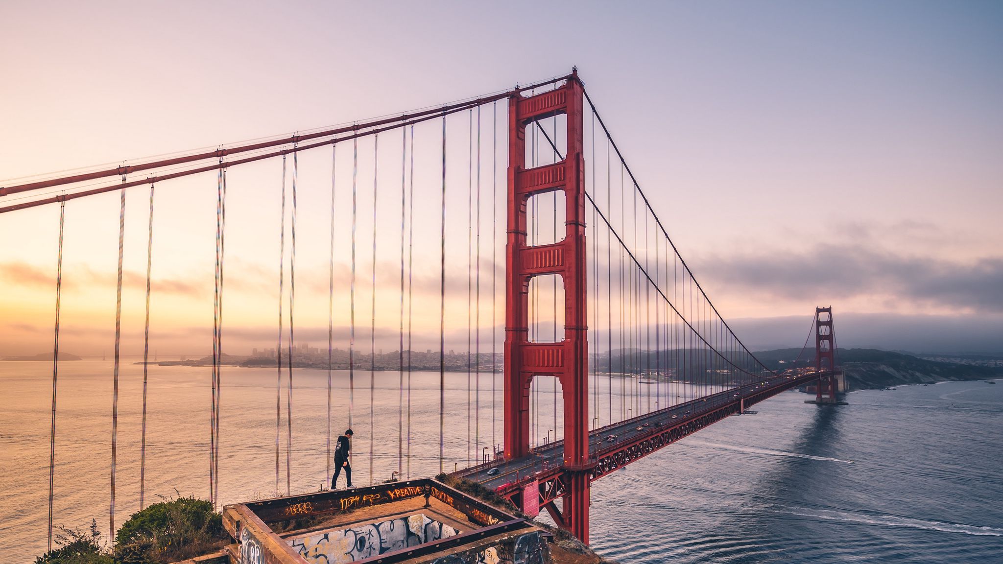 Мост Golden Gate в Сан Франциско