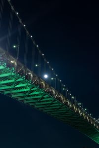 Превью обои мост, подсветка, конструкция, металлический, архитектура