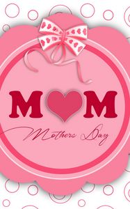 Превью обои mothers day 2015, mothers day, открытка, сердце