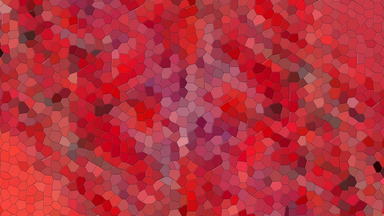 Обои мозаика, плитка, красный, форма, поверхность