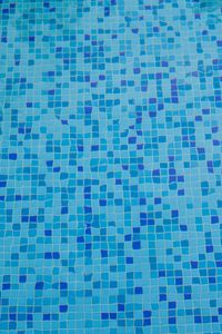 Превью обои мозаика, текстура, бассейн, вода, синий