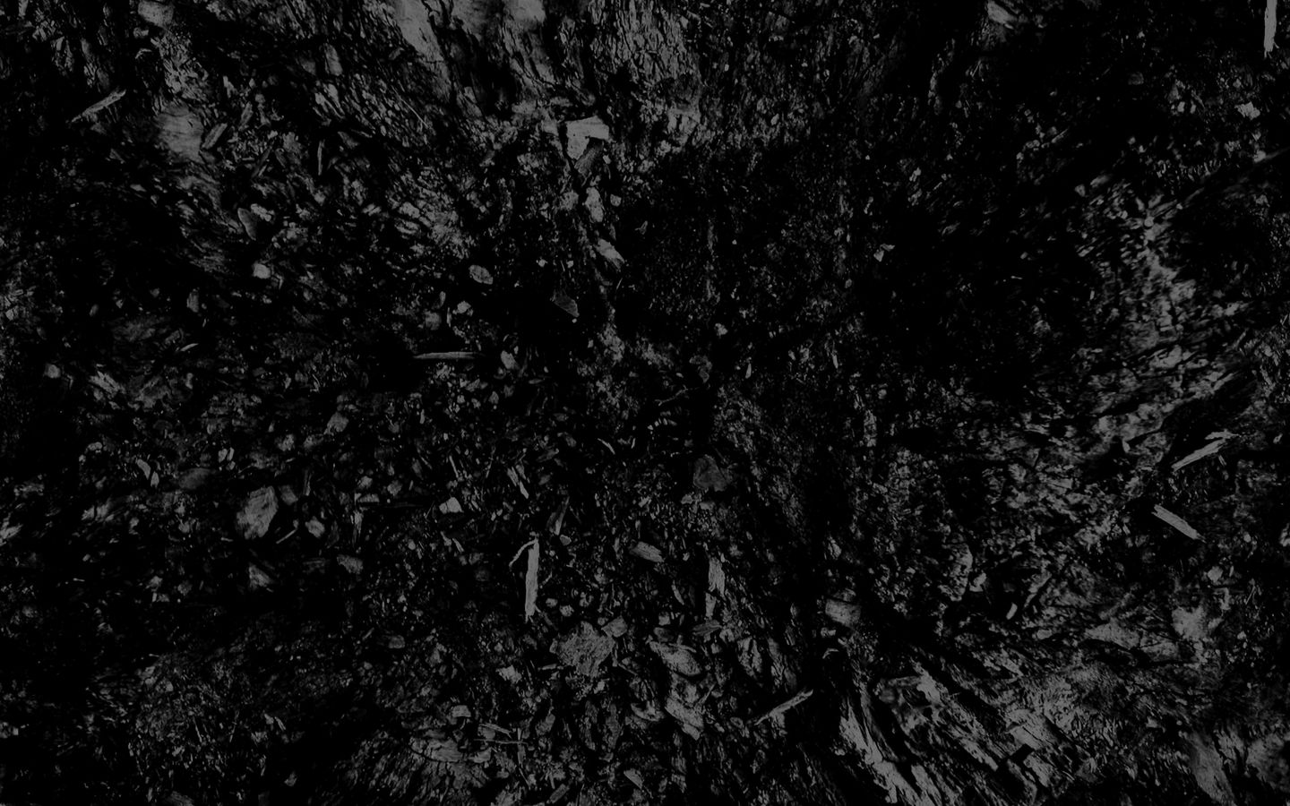 1440x900 Обои мрак, чёрно-белое, абстракция, чёрный фон