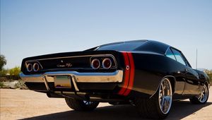 Превью обои muscle cars, dodge, dodge charger, авто, стильный