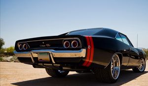 Превью обои muscle cars, dodge, dodge charger, авто, стильный