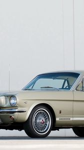 Превью обои mustang gt coupe, 1965, mustang, авто