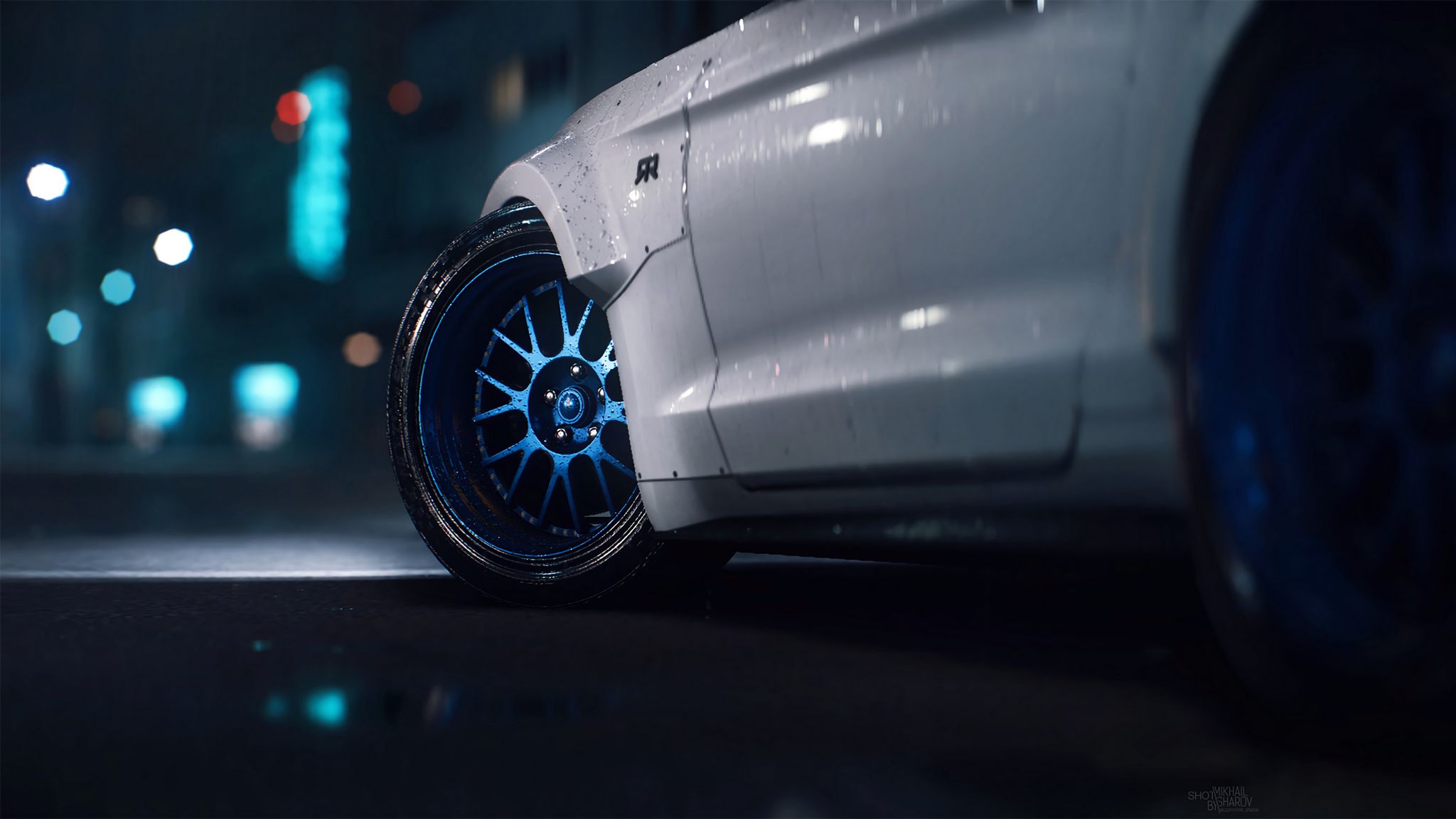 Car as Tire Wallpaper