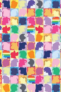 Превью обои my little pony, twilight sparkle, pinkie pie, rainbow dash