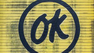 Превью обои надпись, ok, стена