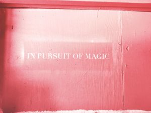 Превью обои надпись, стена, мотивация, магия, красный
