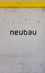 Превью обои надпись, стена, текст