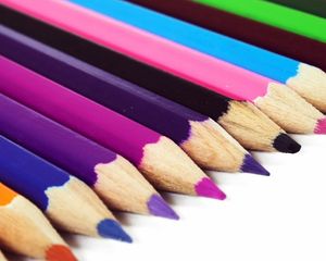 Превью обои настроения, карандаши, цветные