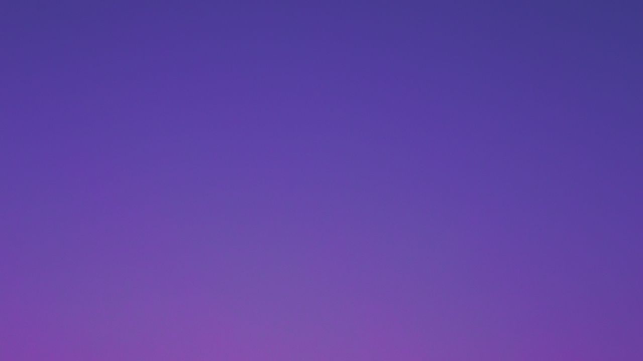 Обои небо, градиент, фиолетовый, вечер