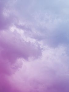 Превью обои небо, облака, градиент, красивый