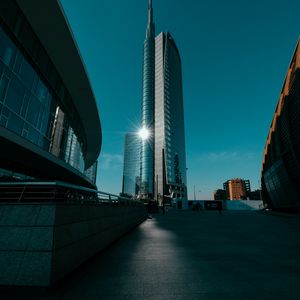 Превью обои небоскреб, архитектура, город, строения