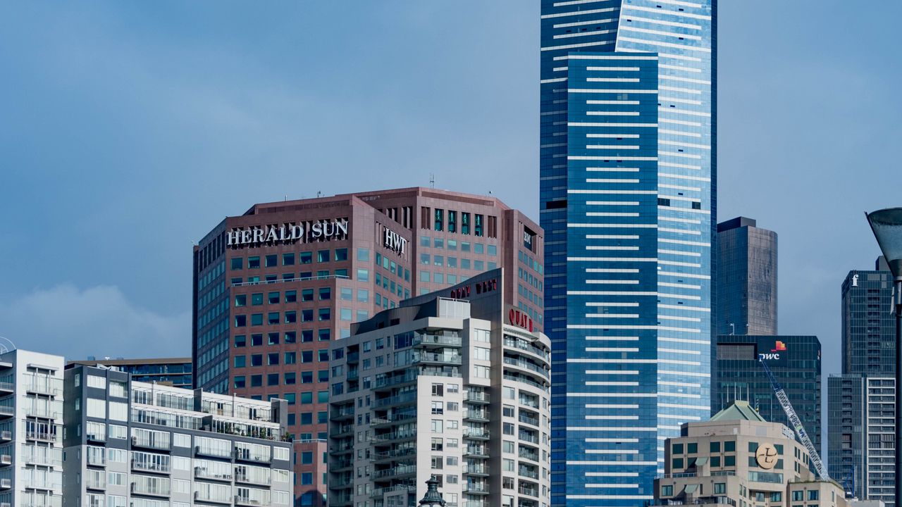 Обои небоскреб, здания, город, дома