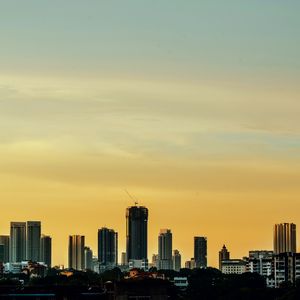 Превью обои небоскребы, небо, архитектура