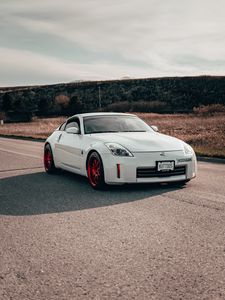 Превью обои nissan 350z, nissan, спорткар, машина