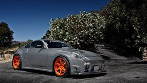 Превью обои nissan, 350z, тюнинг, ниссан, автомобиль