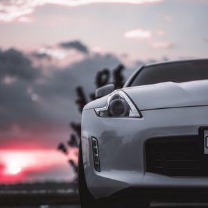 Превью обои nissan 370z, nissan, автомобиль, спорткар