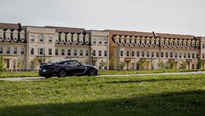 Превью обои nissan gt-r, nissan, автомобиль, черный, дорога