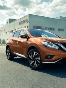 Превью обои nissan, murano, вид сбоку