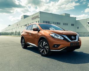 Превью обои nissan, murano, вид сбоку